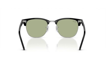 Okulary przeciwsłoneczne Ray-Ban Clubmaster RB3016 135452 Browline Czarne