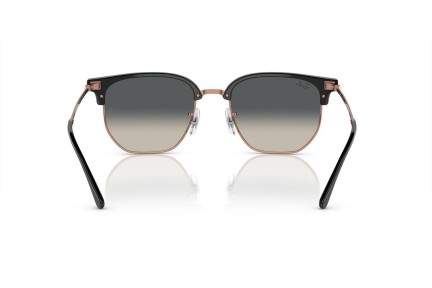 Okulary przeciwsłoneczne Ray-Ban New Clubmaster RB4416 672071 Browline Szare