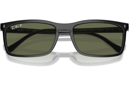 Okulary przeciwsłoneczne Ray-Ban RB4435 901/58 Polarized Prostokątne Czarne