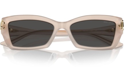 Okulary przeciwsłoneczne Jimmy Choo JC5011U 502587 Kocie oczy Beżowe