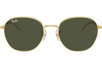 Okulary przeciwsłoneczne Ray-Ban RB3809 001/31 Nieregularny Złote