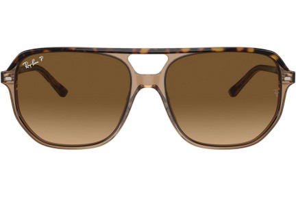 Okulary przeciwsłoneczne Ray-Ban RB2205 1292M2 Polarized Pilotki (Aviator) Brązowe