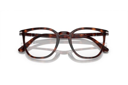 Okulary korekcyjne Persol PO3338V 24 Kwadratowe Havana