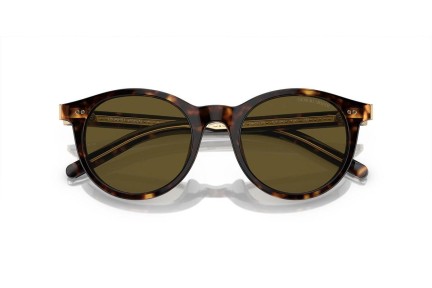 Okulary przeciwsłoneczne Giorgio Armani AR8199U 587973 Okrągłe Havana