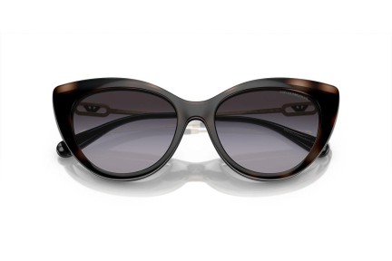 Okulary korekcyjne Emporio Armani EA4213U 50171W Kocie oczy Czarne