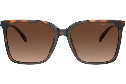 Okulary przeciwsłoneczne Michael Kors MK2197U 3006T5 Polarized Kwadratowe Czarne