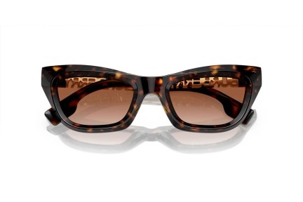 Okulary przeciwsłoneczne Burberry BE4409 300213 Kocie oczy Havana