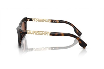 Okulary przeciwsłoneczne Burberry BE4409 300213 Kocie oczy Havana