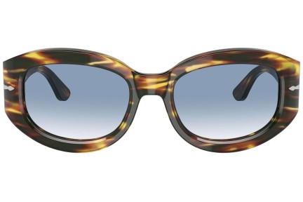 Okulary przeciwsłoneczne Persol PO3335S 938/3F Nieregularny Brązowe