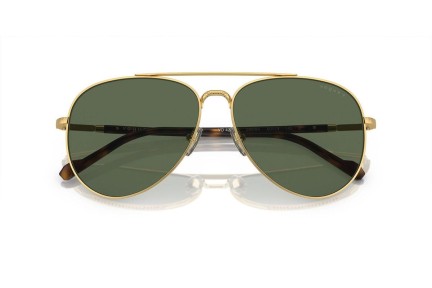 Okulary przeciwsłoneczne Vogue Eyewear VO4290S 280/9A Polarized Pilotki (Aviator) Złote