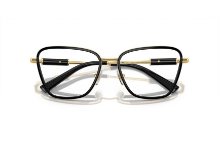 Okulary korekcyjne Versace VE1292 1438 Nieregularny Czarne