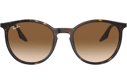 Okulary przeciwsłoneczne Ray-Ban RB2204 902/51 Okrągłe Havana