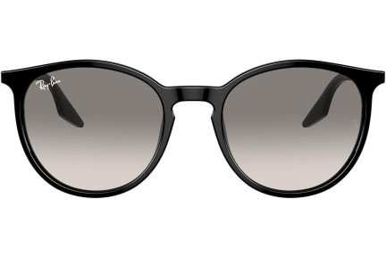 Okulary przeciwsłoneczne Ray-Ban RB2204 901/32 Okrągłe Czarne