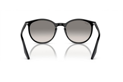 Okulary przeciwsłoneczne Ray-Ban RB2204 901/32 Okrągłe Czarne