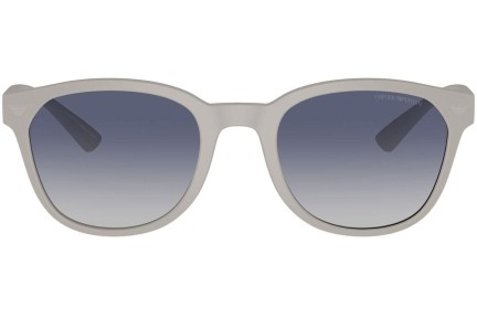 Okulary przeciwsłoneczne Emporio Armani EA4225U 610087 Okrągłe Szare