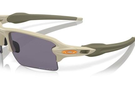 Okulary przeciwsłoneczne Oakley Flak 2.0 XL OO9188 9188J2 Prostokątne Brązowe