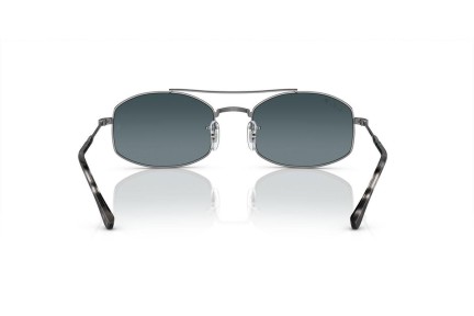 Okulary przeciwsłoneczne Ray-Ban RB3719 004/S3 Polarized Nieregularny Szare