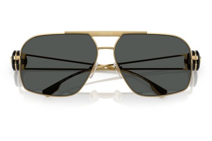 Okulary przeciwsłoneczne Versace VE2269 100287 Pilotki (Aviator) Złote