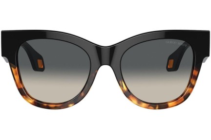 Okulary przeciwsłoneczne Giorgio Armani AR8195U 587519 Kwadratowe Havana