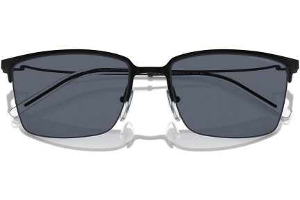 Okulary przeciwsłoneczne Emporio Armani EA2155 300187 Kwadratowe Czarne