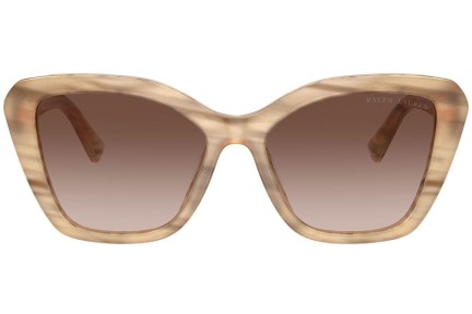 Okulary przeciwsłoneczne Ralph Lauren The Isabel RL8216U 610613 Nieregularny Brązowe