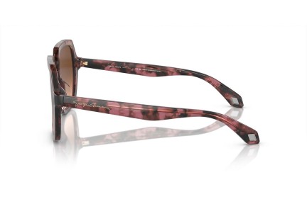 Okulary przeciwsłoneczne Giorgio Armani AR8193U 60320A Kwadratowe Havana