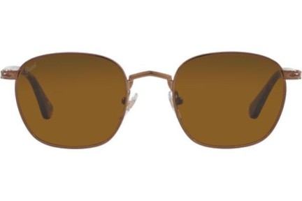 Okulary przeciwsłoneczne Persol PO2476S 108133 Kwadratowe Brązowe