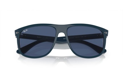 Okulary przeciwsłoneczne Ray-Ban Boyfriend RB4147 671780 Kwadratowe Niebieskie