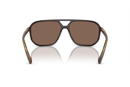 Okulary przeciwsłoneczne Vogue Eyewear VO5531S 311073 Pilotki (Aviator) Brązowe