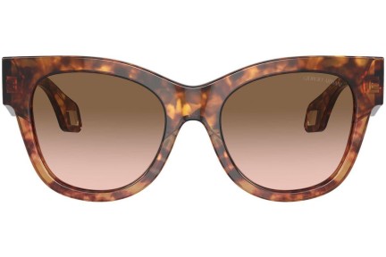 Okulary przeciwsłoneczne Giorgio Armani AR8195U 603351 Kwadratowe Havana