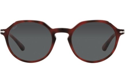 Okulary przeciwsłoneczne Persol PO3255S 1100B1 Okrągłe Czerwone