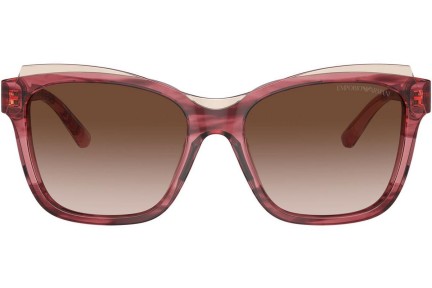 Okulary przeciwsłoneczne Emporio Armani EA4209 605713 Kwadratowe Różowe