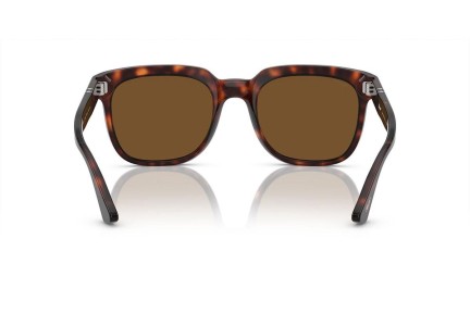 Okulary przeciwsłoneczne Persol PO3323S 24/57 Polarized Kwadratowe Havana