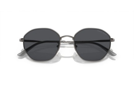 Okulary przeciwsłoneczne Giorgio Armani AR6150 300387 Kwadratowe Szare