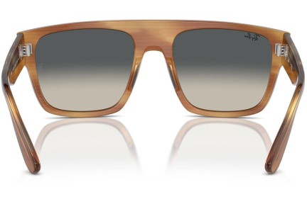 Okulary przeciwsłoneczne Ray-Ban Drifter RB0360S 140371 Kwadratowe Brązowe