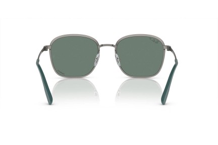 Okulary przeciwsłoneczne Ray-Ban RB3720 9264O9 Polarized Kwadratowe Zielone