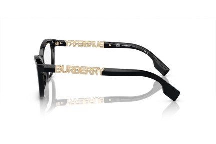 Okulary korekcyjne Burberry BE2392 3001 Kocie oczy Czarne