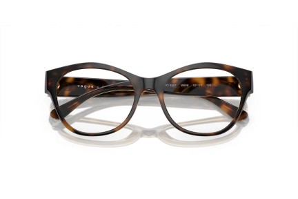 Okulary korekcyjne Vogue Eyewear VO5527 W656 Kocie oczy Havana