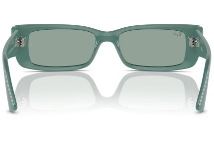 Okulary przeciwsłoneczne Ray-Ban RB4425 676282 Prostokątne Zielone