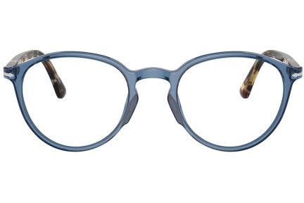 Okulary korekcyjne Persol PO3218V 1202 Okrągłe Niebieskie