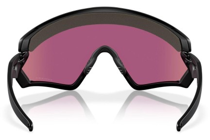 Okulary przeciwsłoneczne Oakley Wind Jacket 2.0 OO9418 941828 Pojedyncze | Shield Czarne