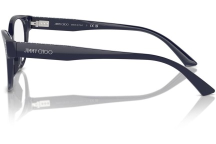 Okulary korekcyjne Jimmy Choo JC3003BU 5016 Owalne Niebieskie