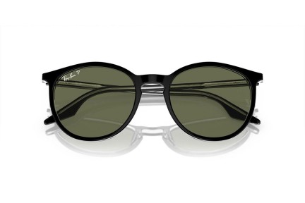 Okulary przeciwsłoneczne Ray-Ban RB2204 919/58 Polarized Okrągłe Czarne