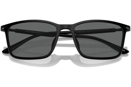 Okulary przeciwsłoneczne Emporio Armani EA4223U 500187 Kwadratowe Czarne