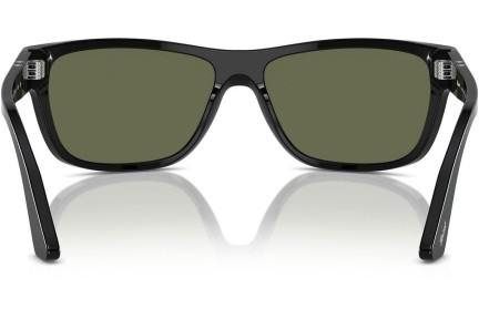 Okulary przeciwsłoneczne Persol PO3342S 95/58 Polarized Kwadratowe Czarne