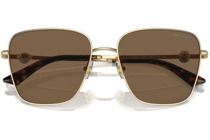 Okulary przeciwsłoneczne Jimmy Choo JC4005HB 300673 Kwadratowe Złote