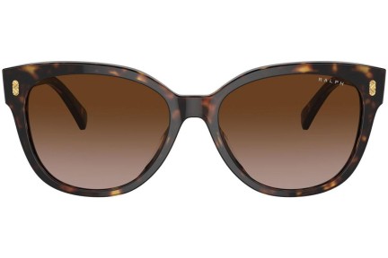 Okulary przeciwsłoneczne Ralph Lauren RA5305U 500313 Kocie oczy Havana