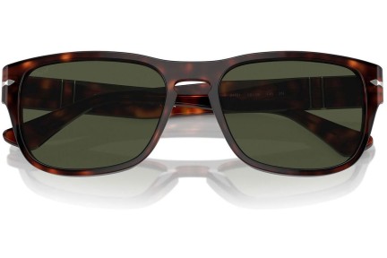 Okulary przeciwsłoneczne Persol PO3341S 24/31 Kwadratowe Havana