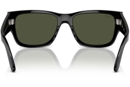 Okulary przeciwsłoneczne Ray-Ban Carlos RB0947S 901/31 Prostokątne Czarne