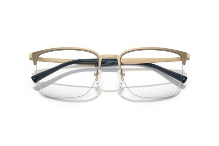 Okulary korekcyjne Emporio Armani EA1151 3002 Kwadratowe Złote